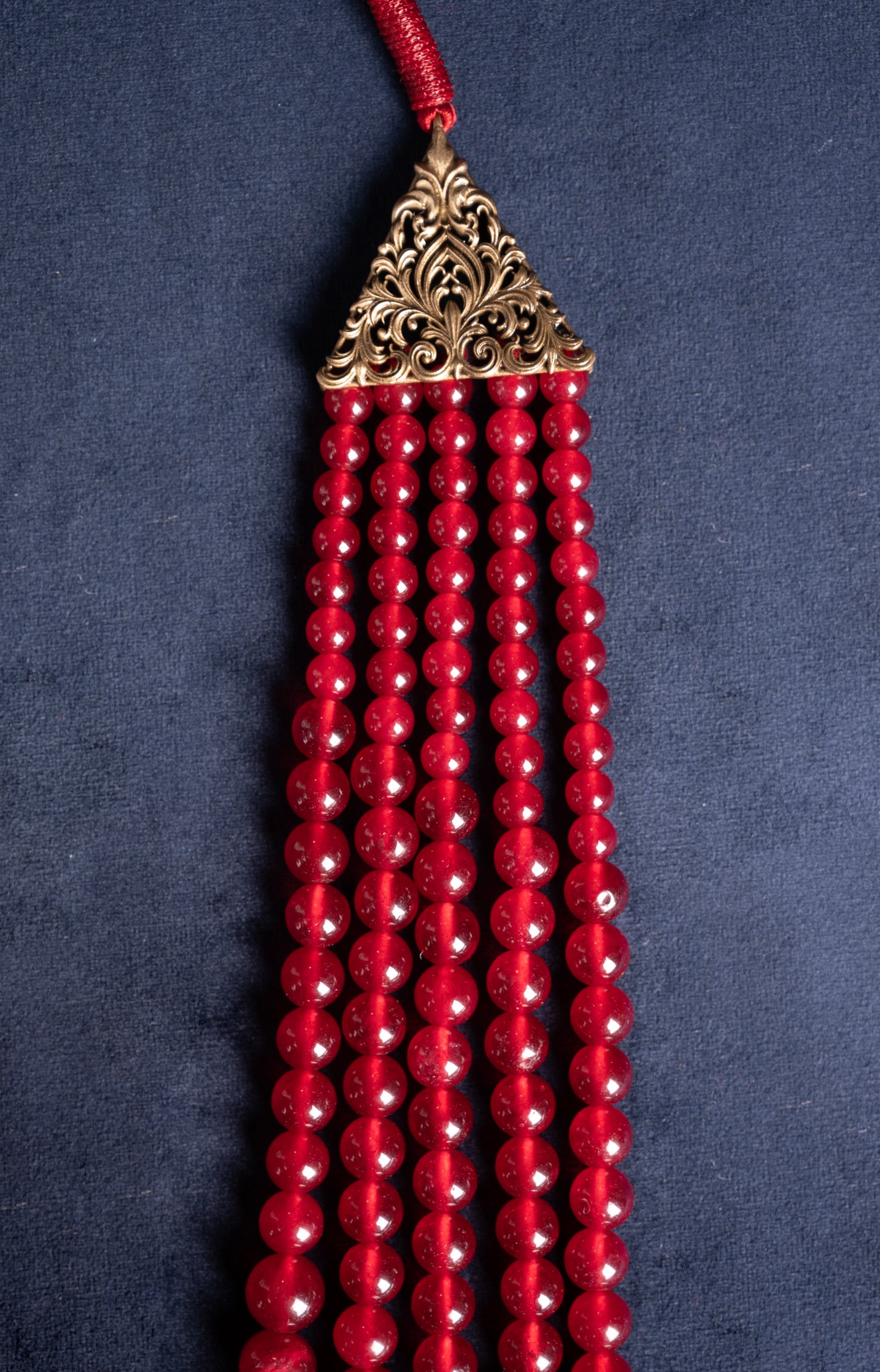 Plain Red Mala