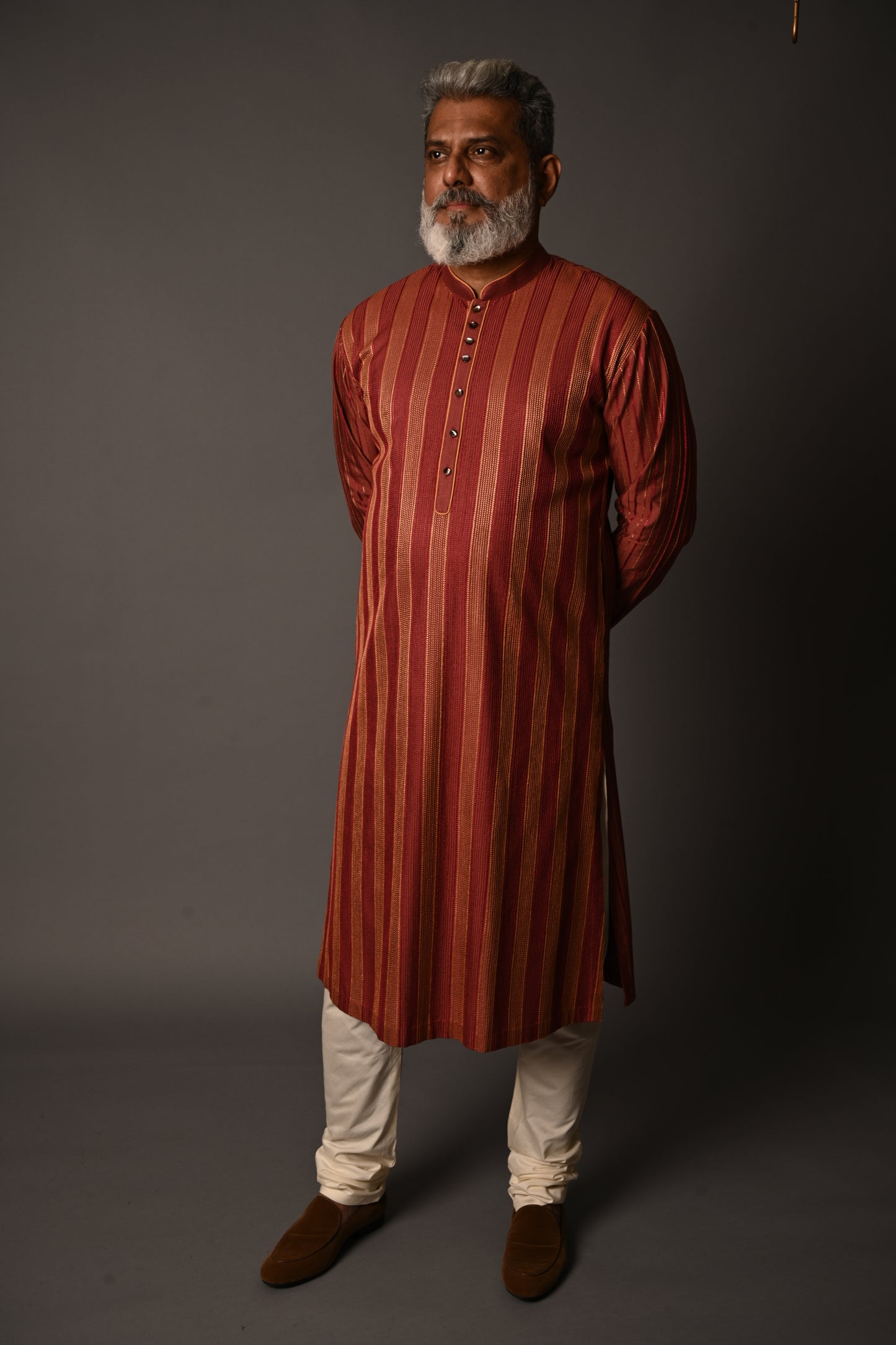 Stitch Effect Kurta Pants