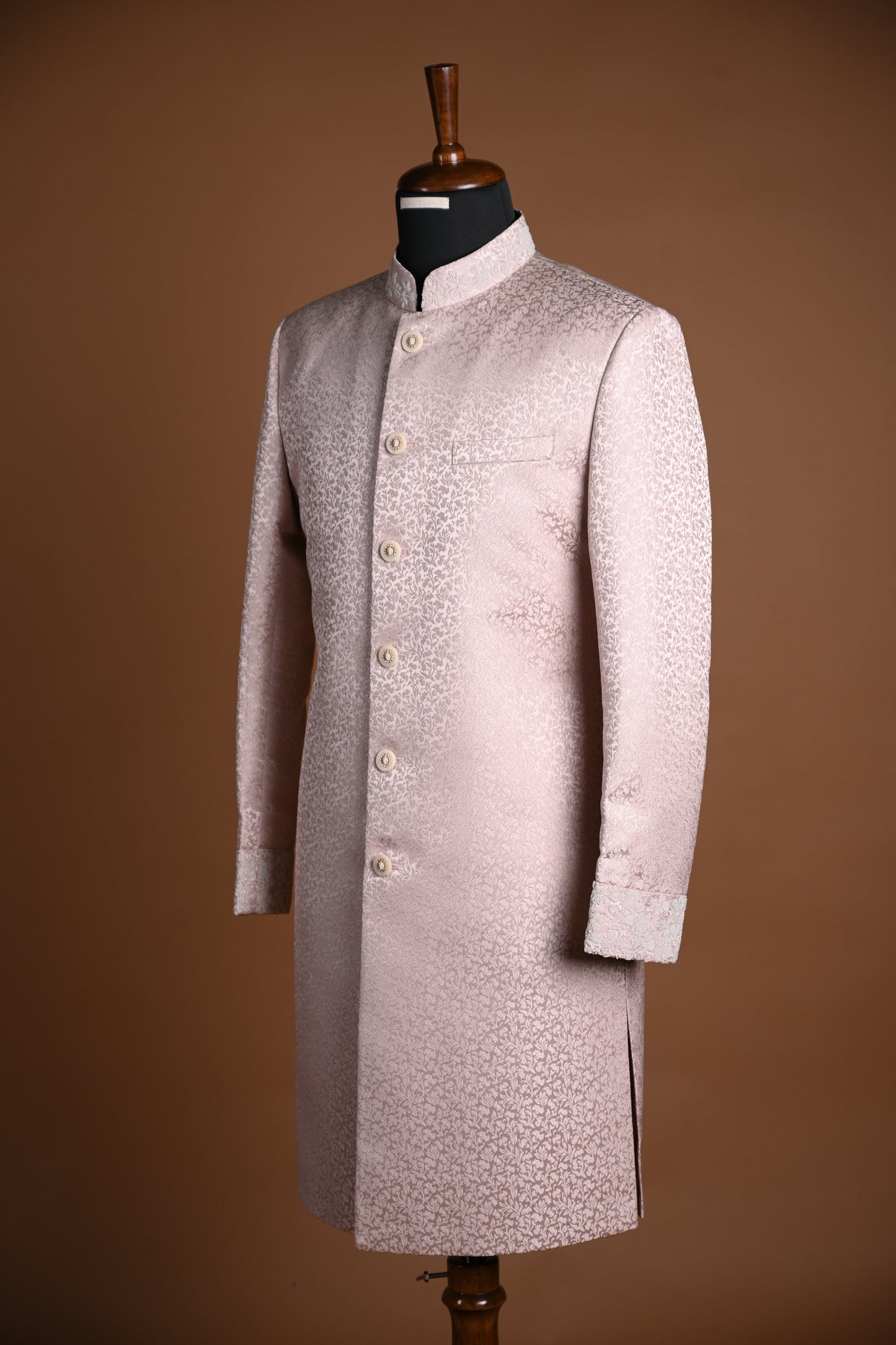 SHERWANI-ROSE PINK