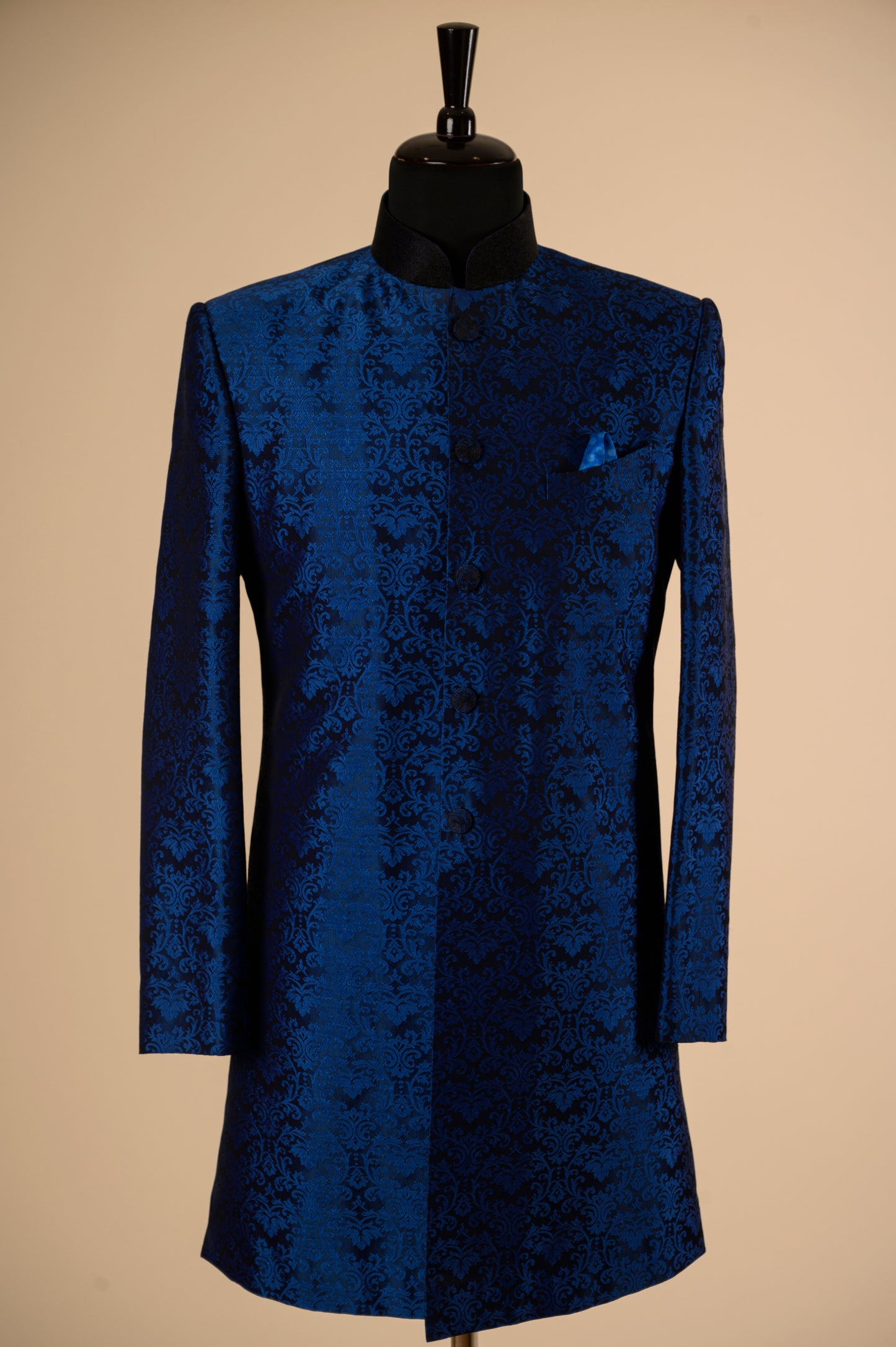 MID-NIGHT BLUE JACQUARD