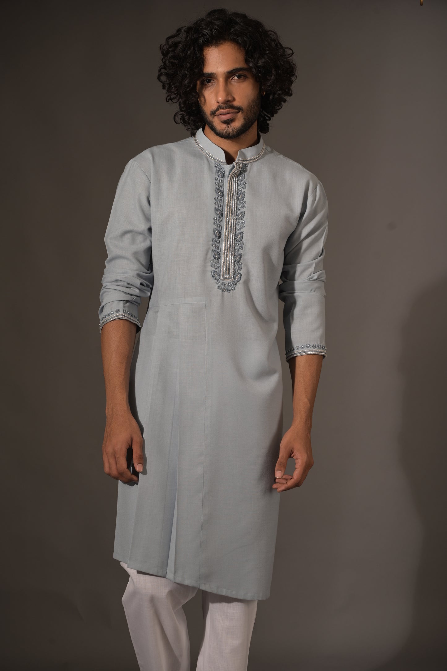 Grey Kurta