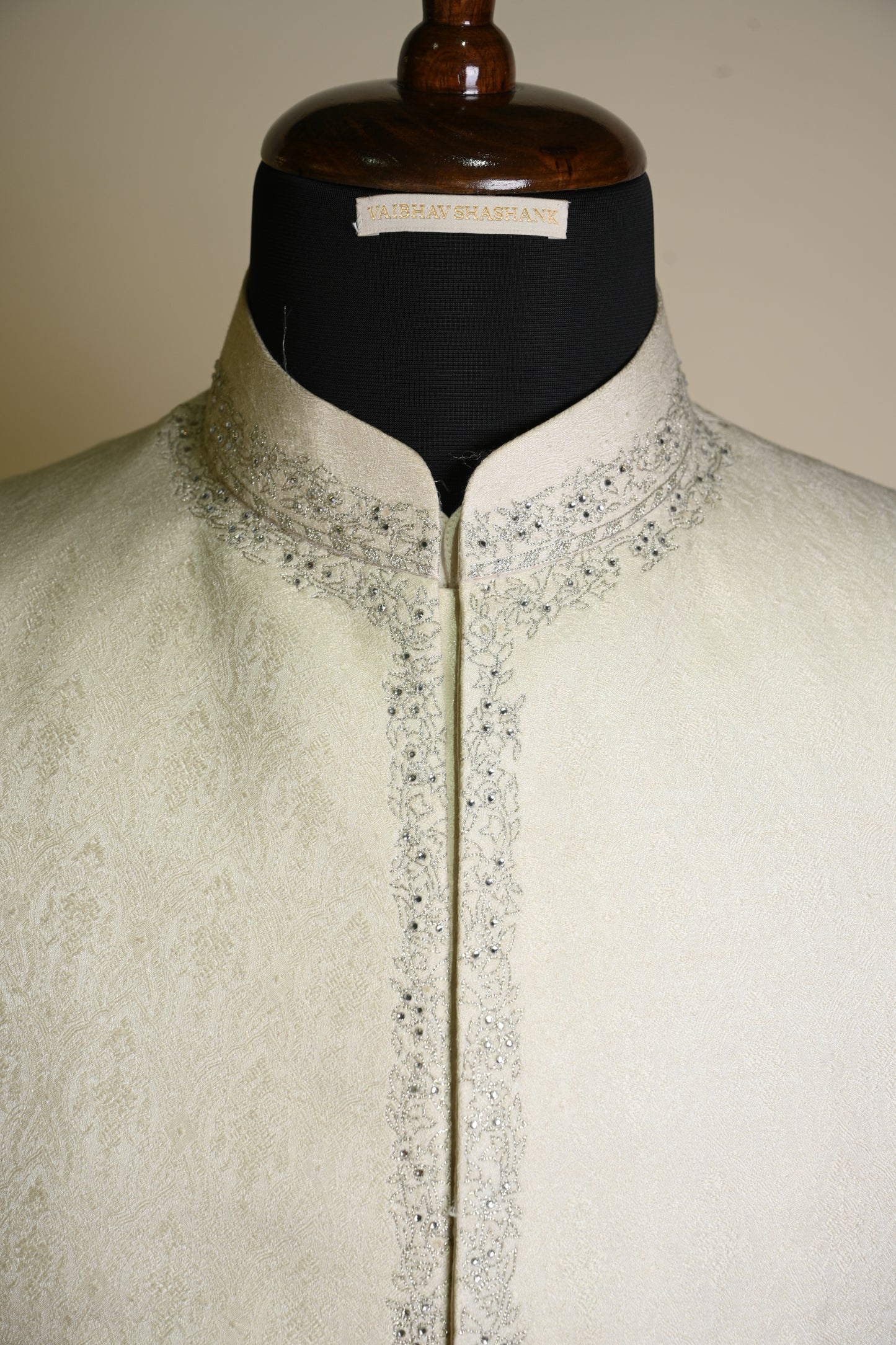 Moonga Silk Sherwani