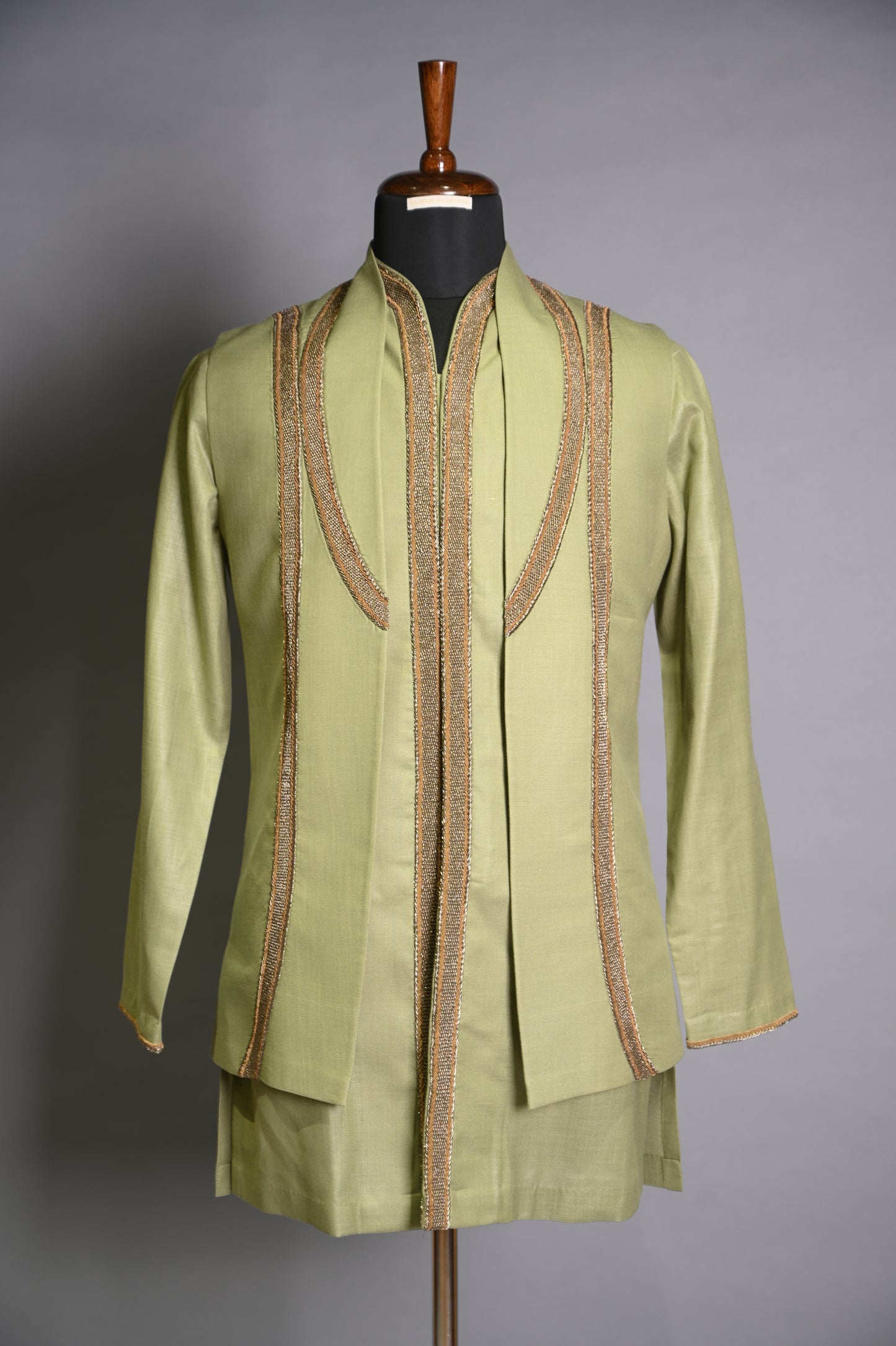 Olive colour Koti/kurta