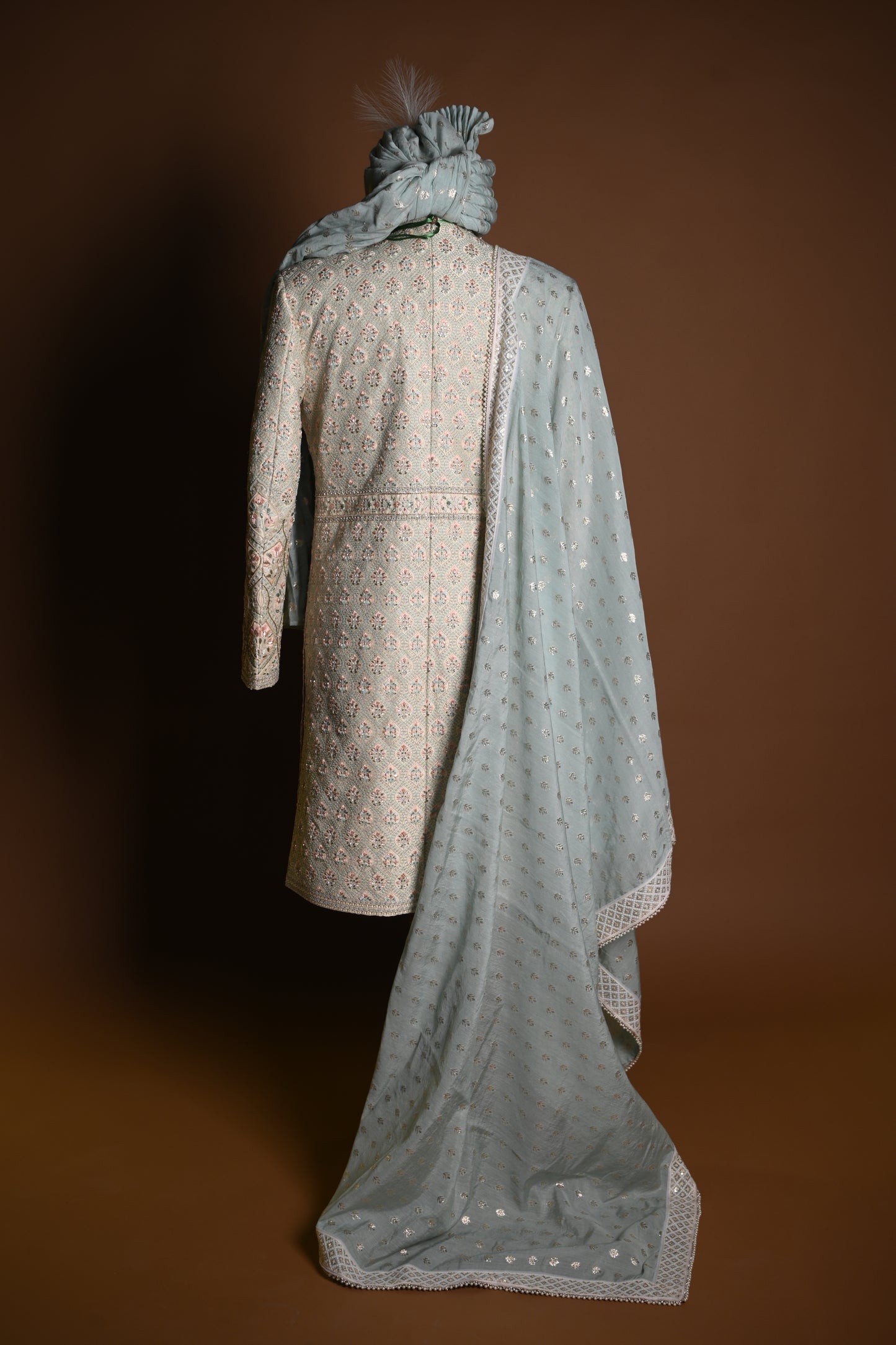 Pista Green Sherwani