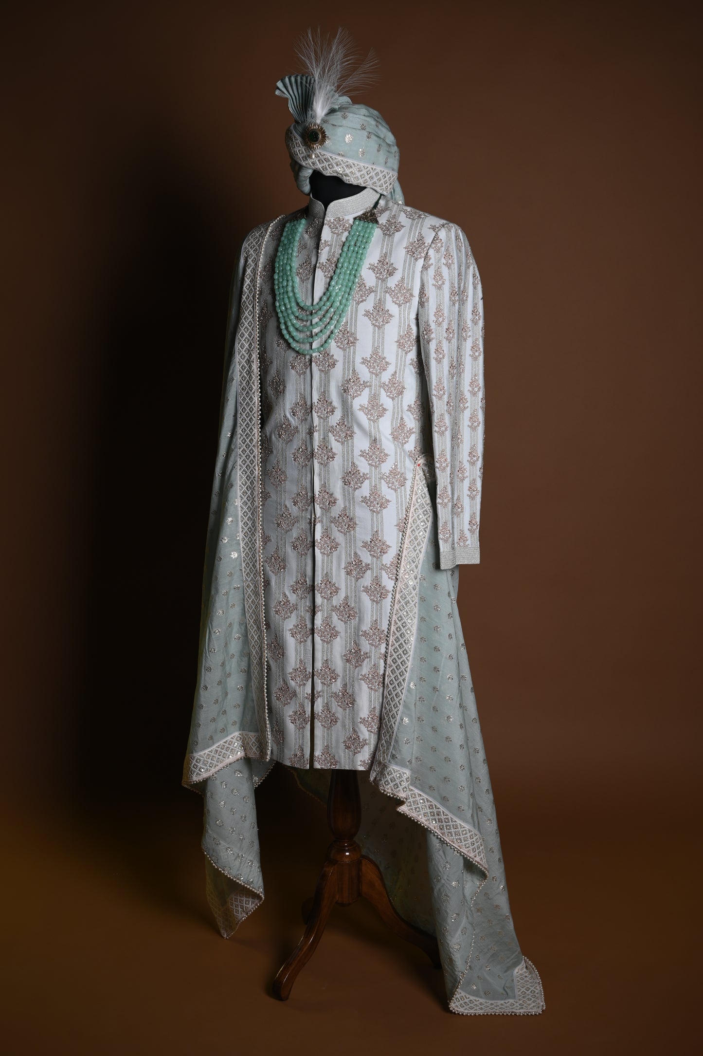 Mint Green Sherwani